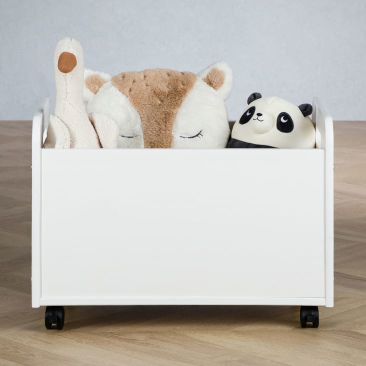 PAFEN coffre à jouets pirate SET - 2x coffre au trésor 49l 62l avec roulettes - boîte de rangement pour conteneurs de jouets pour enfants boîte de commande, jaune/rose