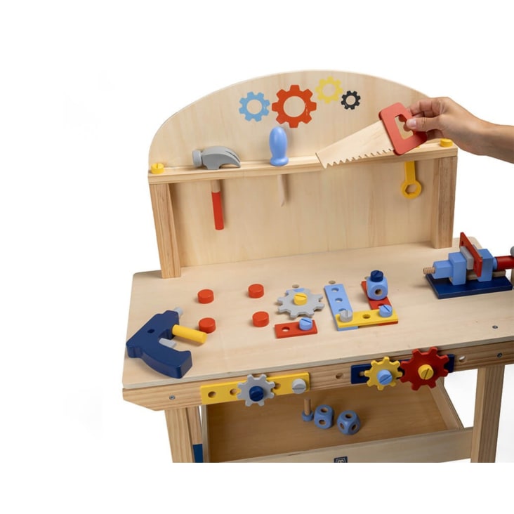 DIY Werkbank Aus Holz F r Kinder Maisons Du Monde diy-werkbank-aus-holz-f-r-kinder-maisons-du-monde