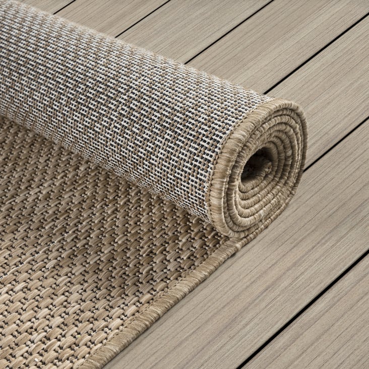 Tappeto Salotto Beige 80x150 Cm | Stile Scandinavo Boho | Pelo Corto E Facile Da Pulire - Foto 11