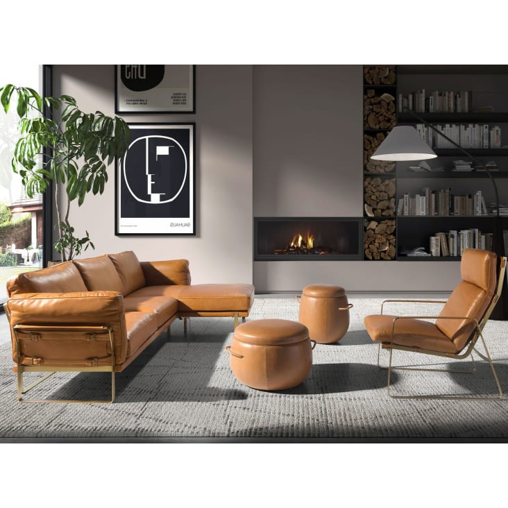 Chaise Longue Divano A Posti In Pelle Divano In Pelle Angel Cerdà