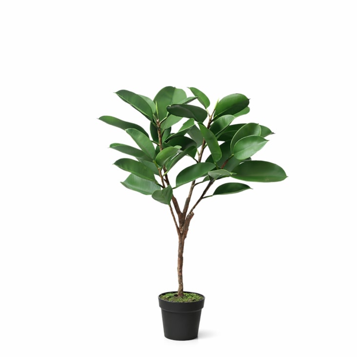 Albero Di Ficus Artificiale Da 1,8 Mt Con Vaso, Pianta Finta In Seta Per Decorazione Interna, Per Soggiorno, Ufficio, Giardino - 4