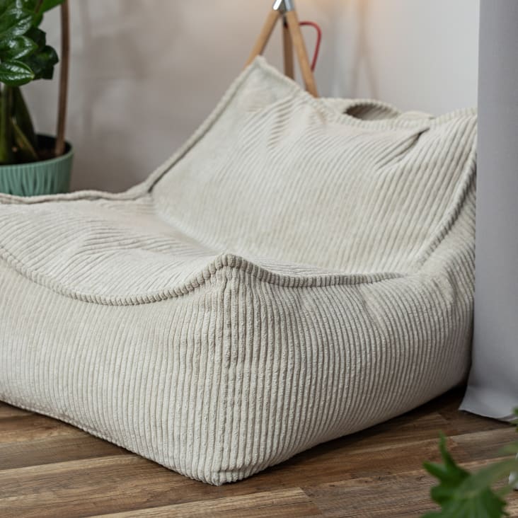 Fauteuil Pouf De Jeu Pour Le Enfants - Pouf Chaise Imprimé Avec Repose