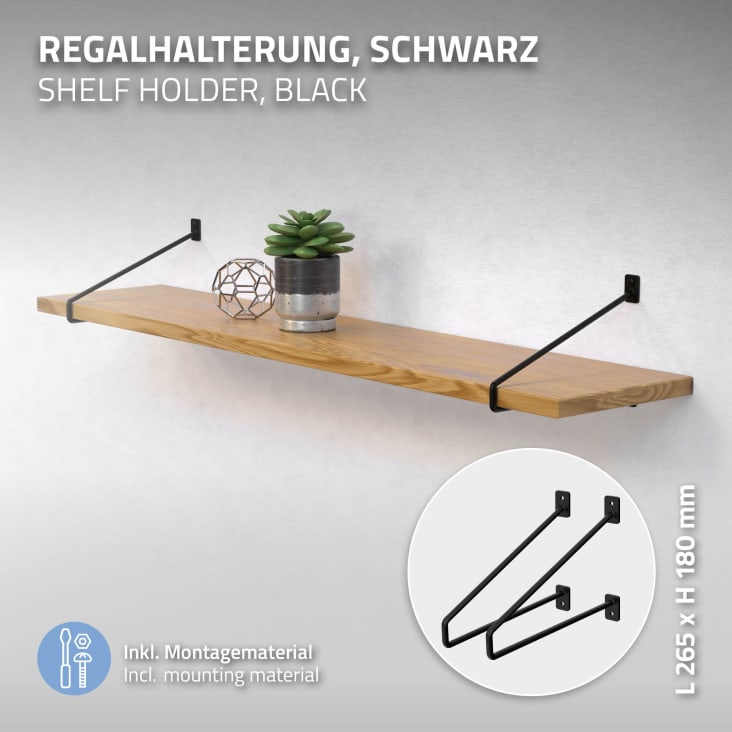 Supporti Per Mensola In Plastica E Metallo - 20 Pezzi | Perno Di Fissaggio Marrone Scuro Per Armadi - Foto 4