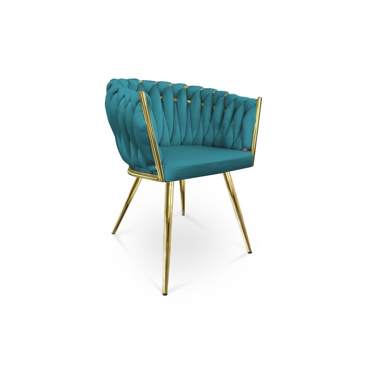 Velluto Verde Sedia Poltroncina Velluto Poltrona In Velluto Verde