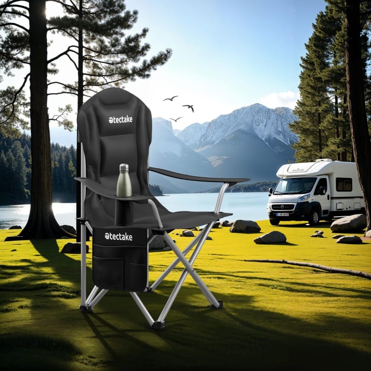 Sedie Imbottite Sedia Pieghevole Braccioli Sedia Da Campeggio