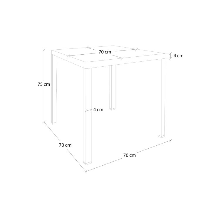 Tavolo Da Giardino In Polyrattan E Legno Acacia - 190x90x74cm, Regolabile, Per Esterno - Foto 7