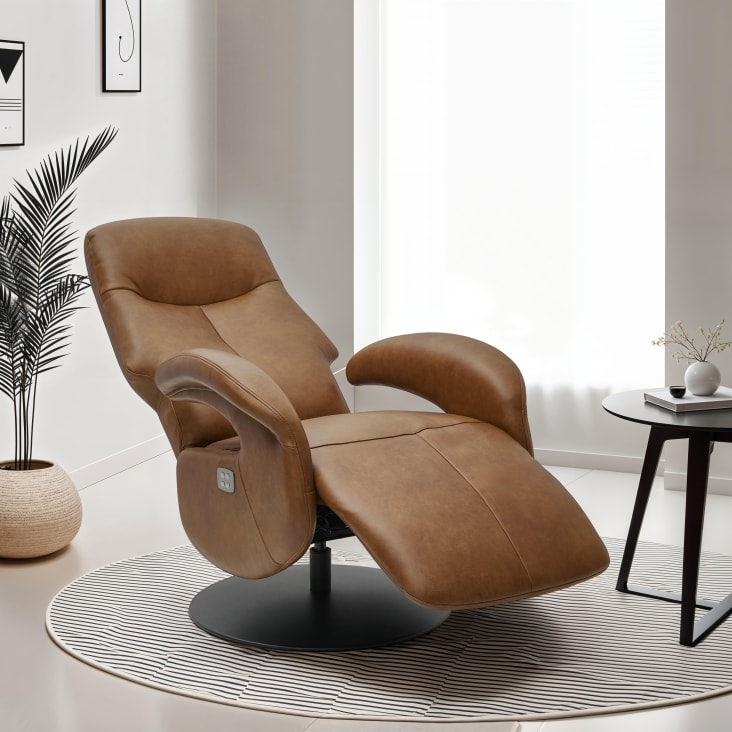 Sedia Poltrone Relax Design Pelle Poltrona Relax Reclinabile Con