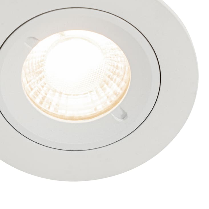 Faretto Da Incasso Wonderlamp 10 Cm | Bianco | Orientabile 45° | Portalampada GU10 Incluso - Foto 6