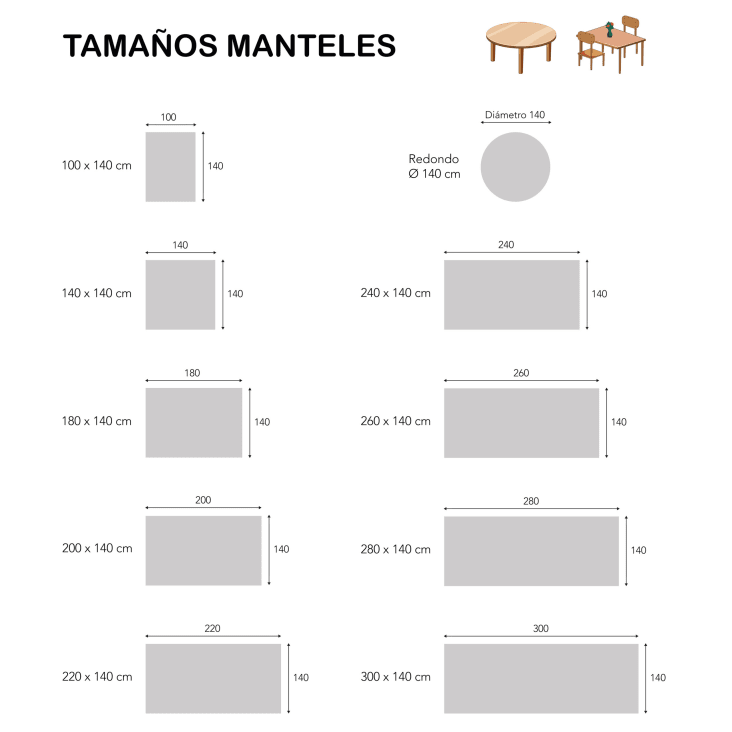 Mantel vichy pequeño marino teflonado confeccionado 220x140cm-Campo cropped-4
