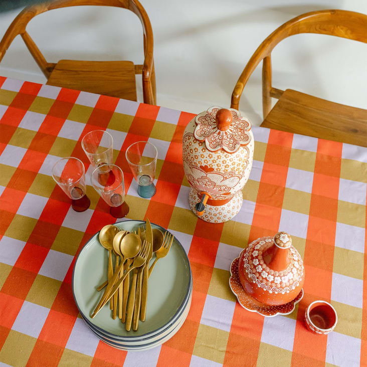 Tovaglia Rettangolare Con Stampa Pecore - 89x140 Cm, Tessuto Pesca Idrorepellente, Per Feste E Quotidiano - Foto 4