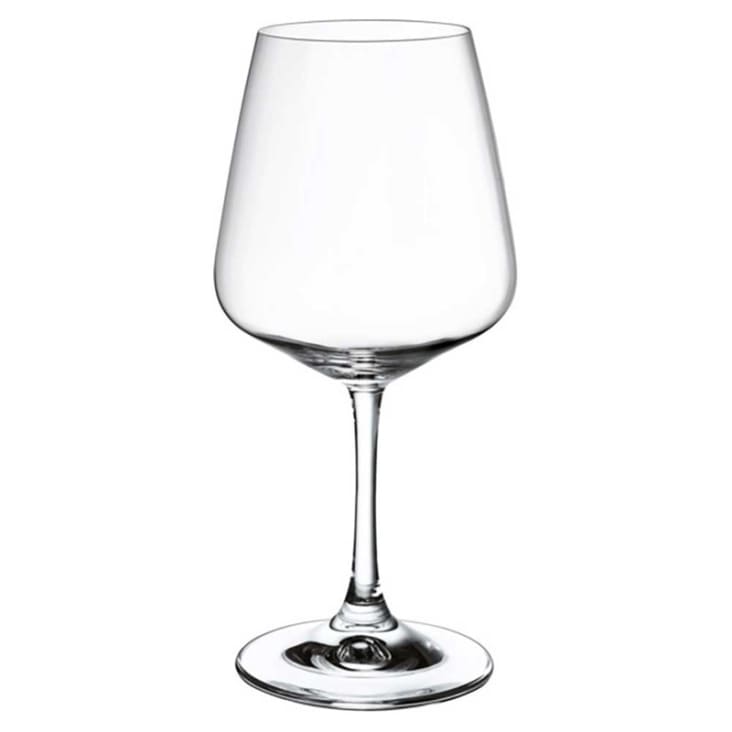 Calice Vino Dipinto A Mano NymphFable - Corona D'Oro Con Cristalli - 15 Oz Per Matrimonio E San Valentino - 5