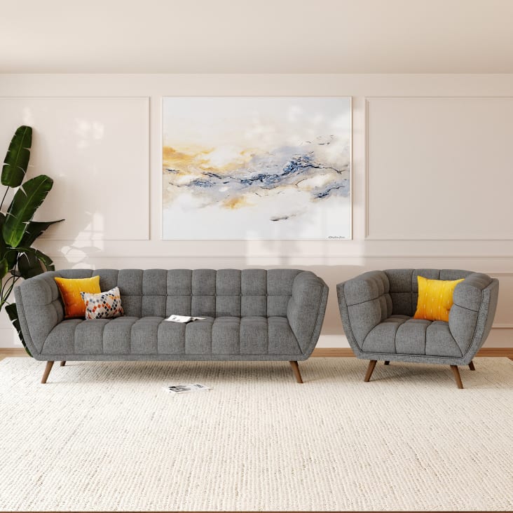 Sedia Colorare Tessuti Divano Set Divano E Poltrona In Tessuto