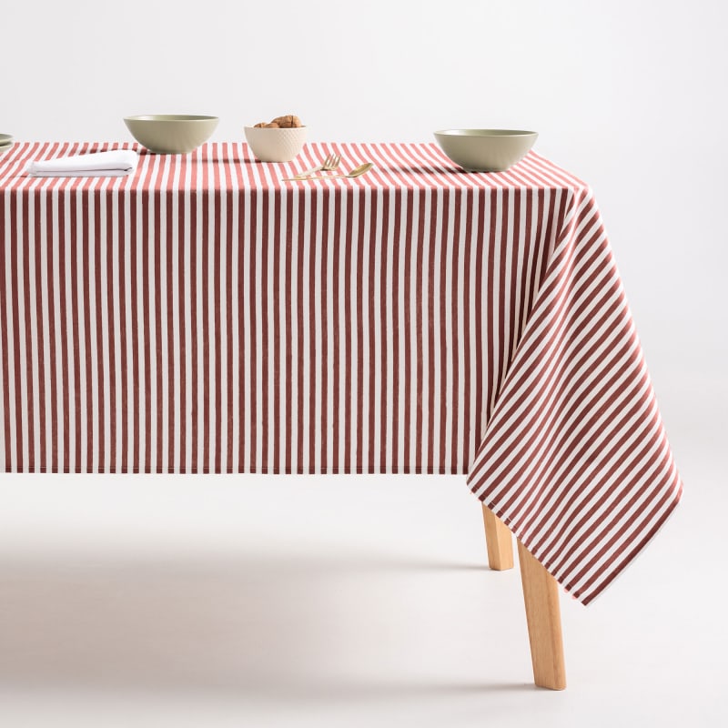 Wasserdichte Tischdecke aus Baumwolle, Fliese 160x160 cm Arenza
