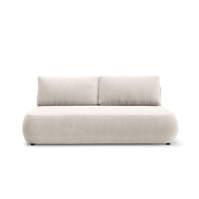 Schlafsofa mit Bettkasten Beige Okope