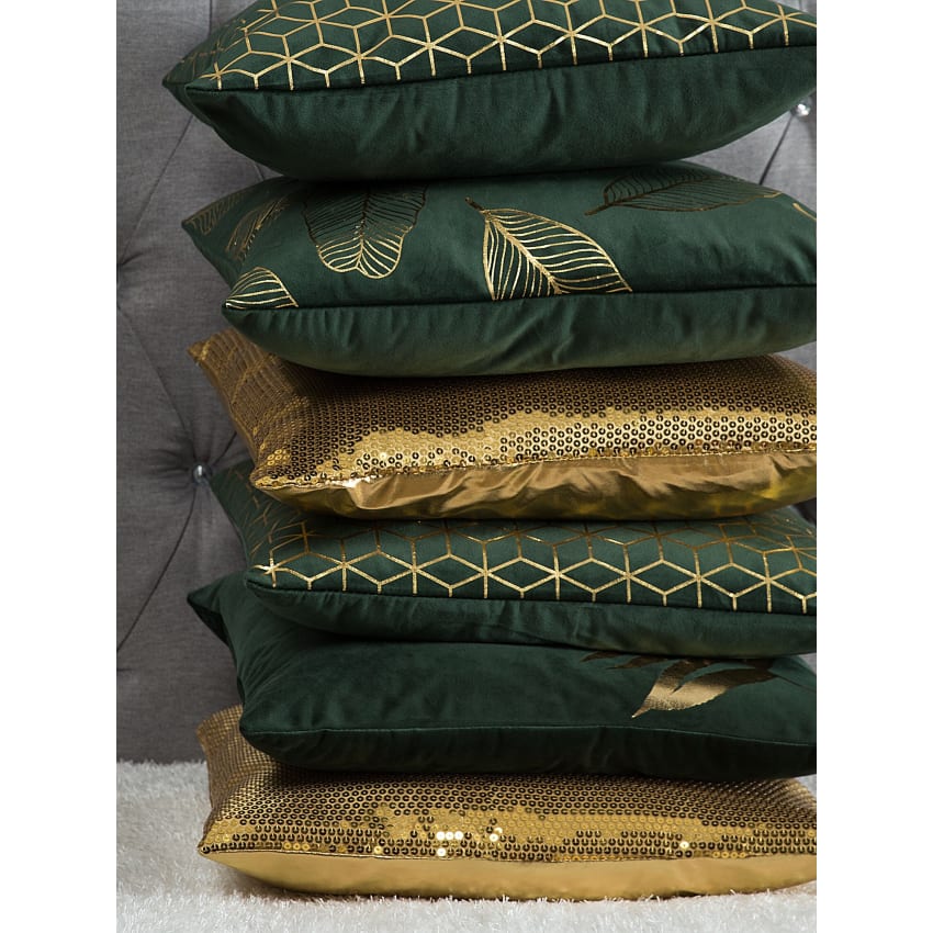 Estella Federa Cuscino In Jersey Di Cotone 40x80 Cm – Verde, Morbida E Lavabile, Oeko-Tex
