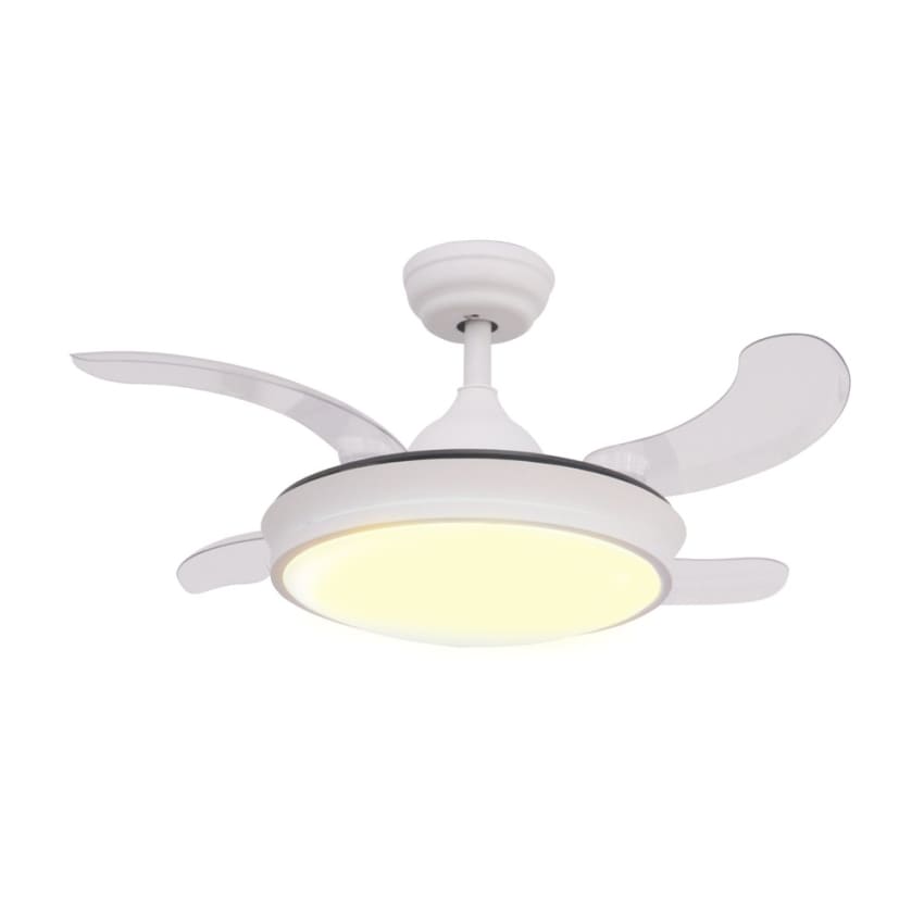 DWDVBL oderno Ventilatore da Soffitto con illuinazione 6 Velocità