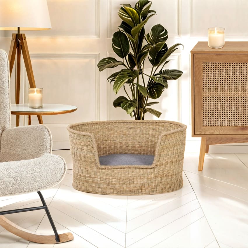 Cojín Muebles Para Perros Ikea UTSÅDD Cama Para Perro Ratán 31