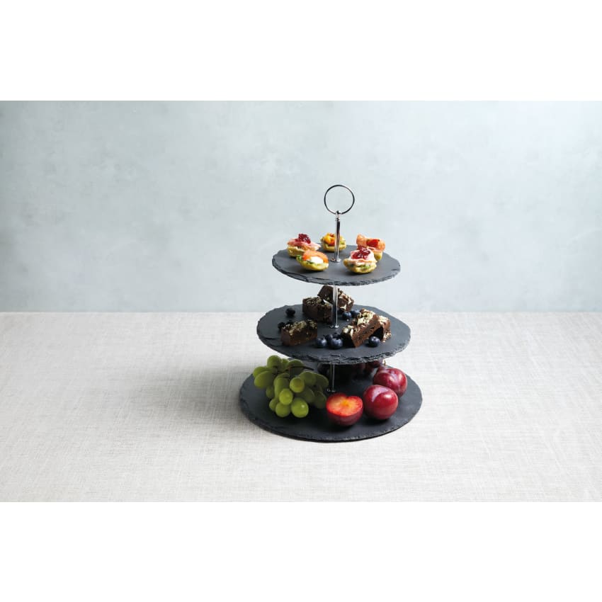 Présentoir 3 niveaux Frida Frida - Plats / Plateaux / Guéridons à gâteaux : Buffet Plus