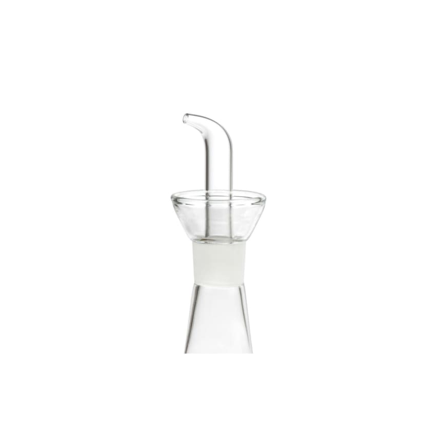 Bouteille huile collection K blanc- bec verseur doré/blanc - THINGS and STICKERS