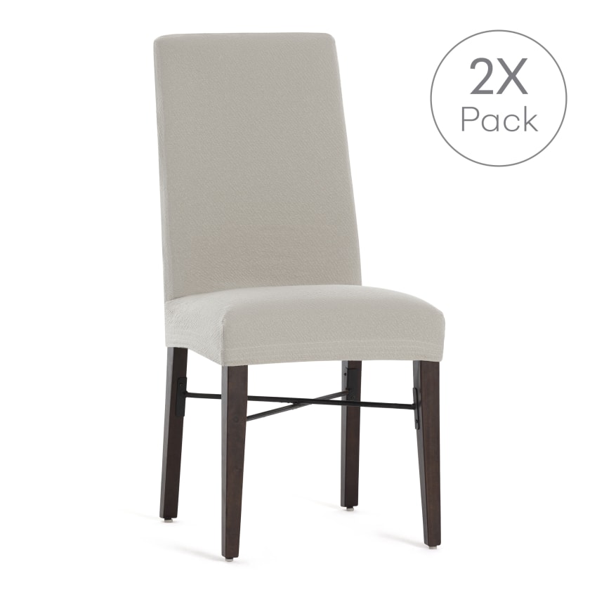 GKXLH Wingback - Set di 2 coprisedia 2 pezzi, design 2 in 1