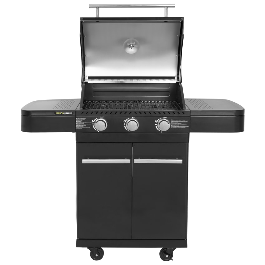 Desserte De Barbecue / Cuisine Extérieure Leco - Gris - Neuf (léger Défaut Possible)