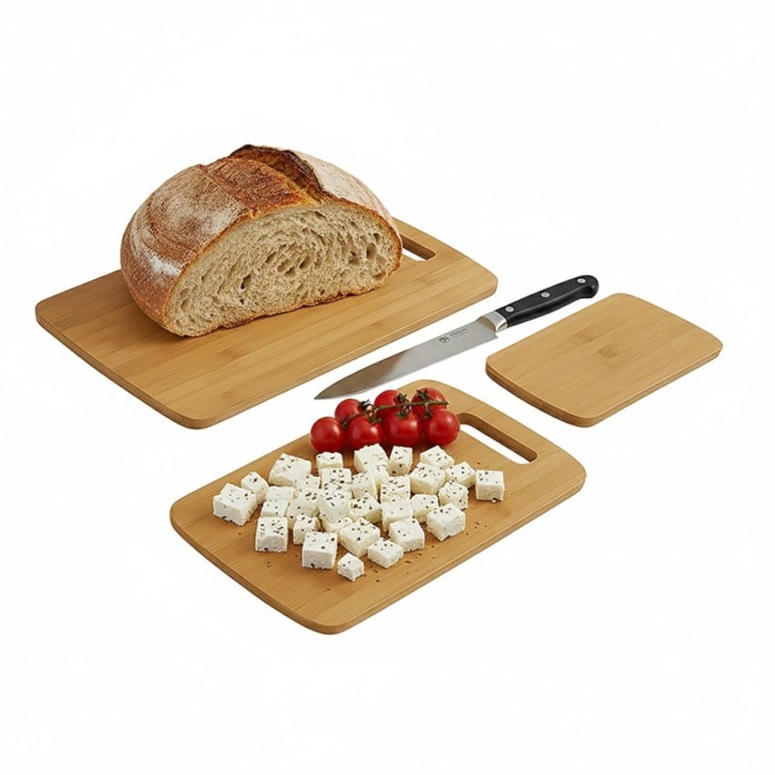 Ensemble De Planches à Découper En Bois. Illustration Vectorielle De Cuisine 714710 138