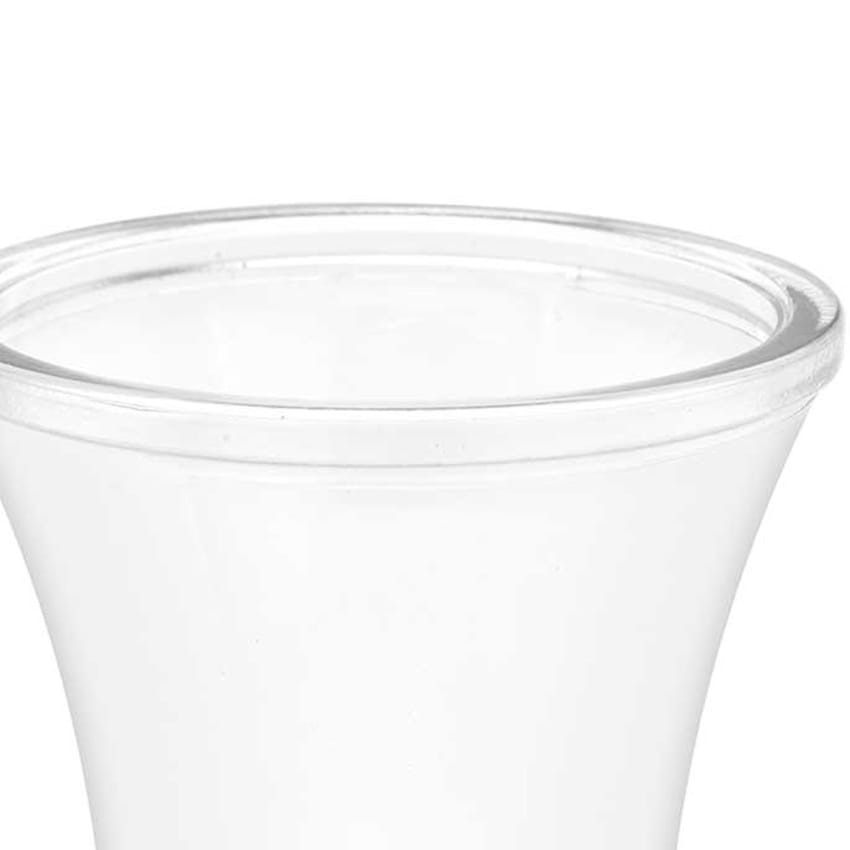Carafe En Verre 1 Litre Avec Couvercle Clapet Acier Inoxydable - Anti-Goutte Pour Eau, Lait, Jus Et Limonade