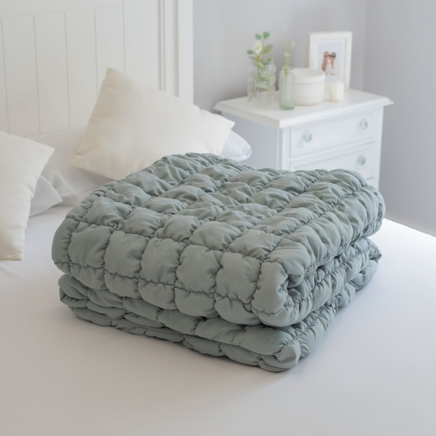 Couvre-Lit Samtdecke Quilt Canapé Châle 140x200cm Couvre-Lit Rose Couvre-Lit kds020 Palazzo Exclusif
