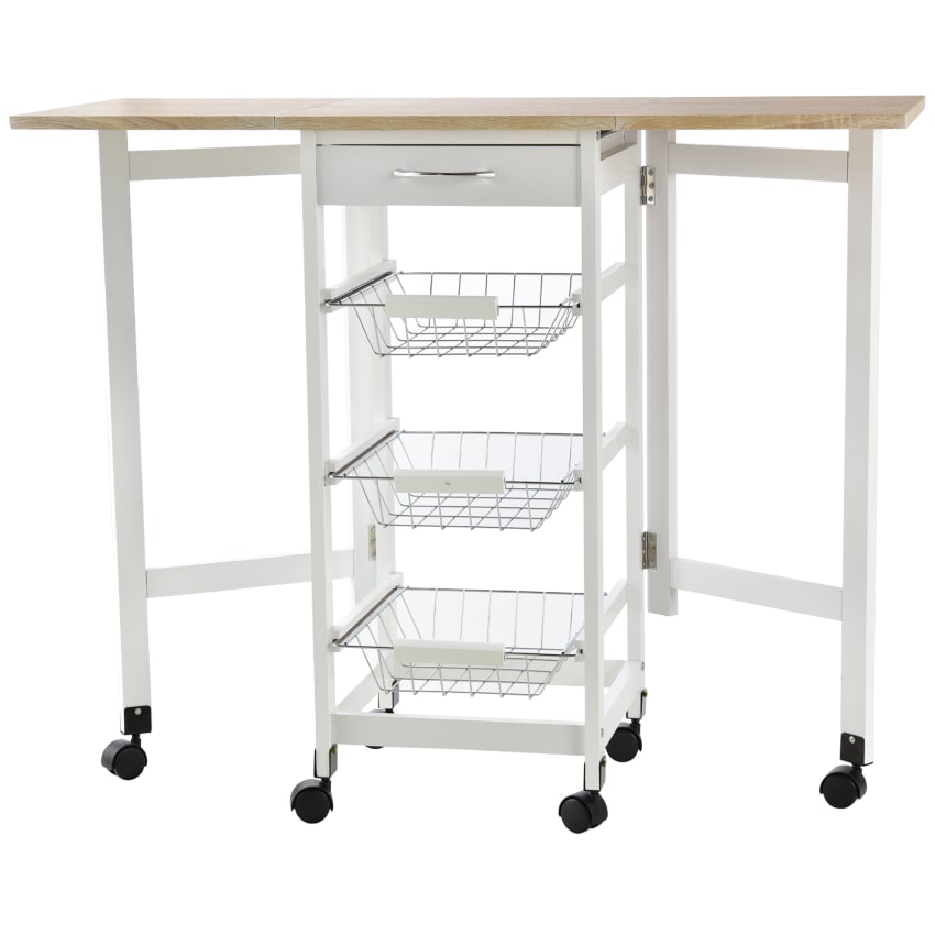 Carrello A 5 Ripiani, Cesto Per Frutta E Verdura Per La Cucina Scaffale Girevole, Carrello Per Snack, Carrello In Metallo Con Ruote Per Frutta, Patate, Verdura E Snack. P 133675680