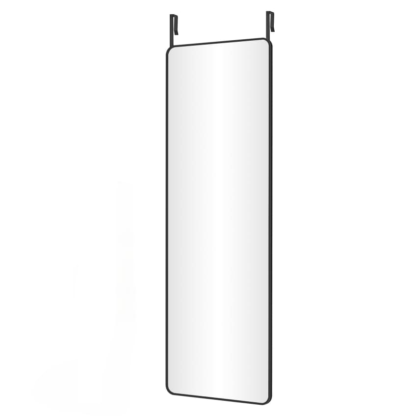 HLFMVWE Miroir De Salle De Bain Arqué, Miroir Mural à Cadre Métallique Café Miroir De Vanité Mural Pour Chambre, Entrée, Coiffeuse Salon 40 X 30 Cm