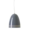 Petite lampe suspension rétro grise