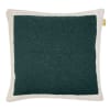 Coussin affiche uni vert 50x50