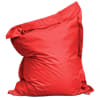 Coussin de sol polyester rouge 140 x 120 cm