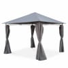 Happy Garden Pergola-Tuch 3x3 M – Beige, Wasserabweisend, Für Freistehende Pergola