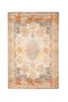 Alfombra vintage estilo oriental, tejido plano, Multicolor, 155x235 cm