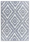 Teppich aus Polyester, maschinengewebt - Blau - 70x120 cm