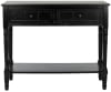 Consoles en bois de pin noir