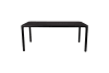 Table 180x90cm en bois noir