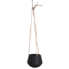 Home&Styling Fioriera Con Supporto In Metallo Nero – Vaso Da Fiori Alto 50 Cm - 4