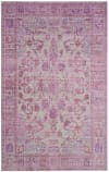 Tapis Polyester Rose/Multicolore 120 X 180