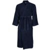 Peignoir col kimono en coton Bleu Nuit XXL