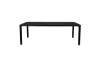 Table 220x90cm en bois noir