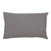 Coussin en coton tourterelle 30 x 50