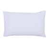 Coussin en coton blanc 30 x 50