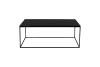 Table basse en céramique noir