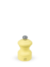 Moulin à sel manuel en bois jaune paille H8cm