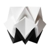 Lámpara de mesa de origami en papel - tamaño M