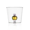 Verre tumbler fleur de cactus rose