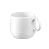 6er Set Kaffee- & Teetasse aus Porzellan, Weiß