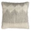 Cuscino da pavimento 100% lana rombo grigio 90x90